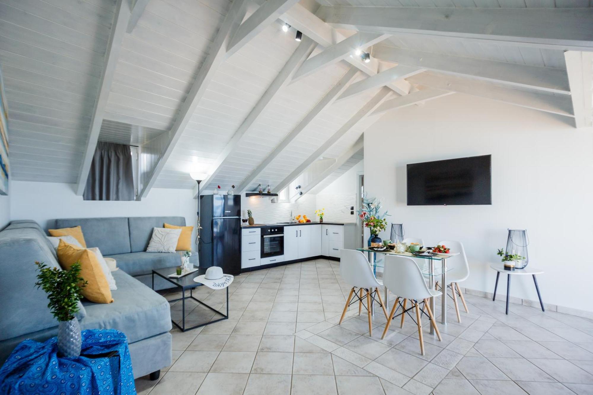 Tonias Houses - Thea House And Vrachos Attic Appartment Alykanas  Luaran gambar