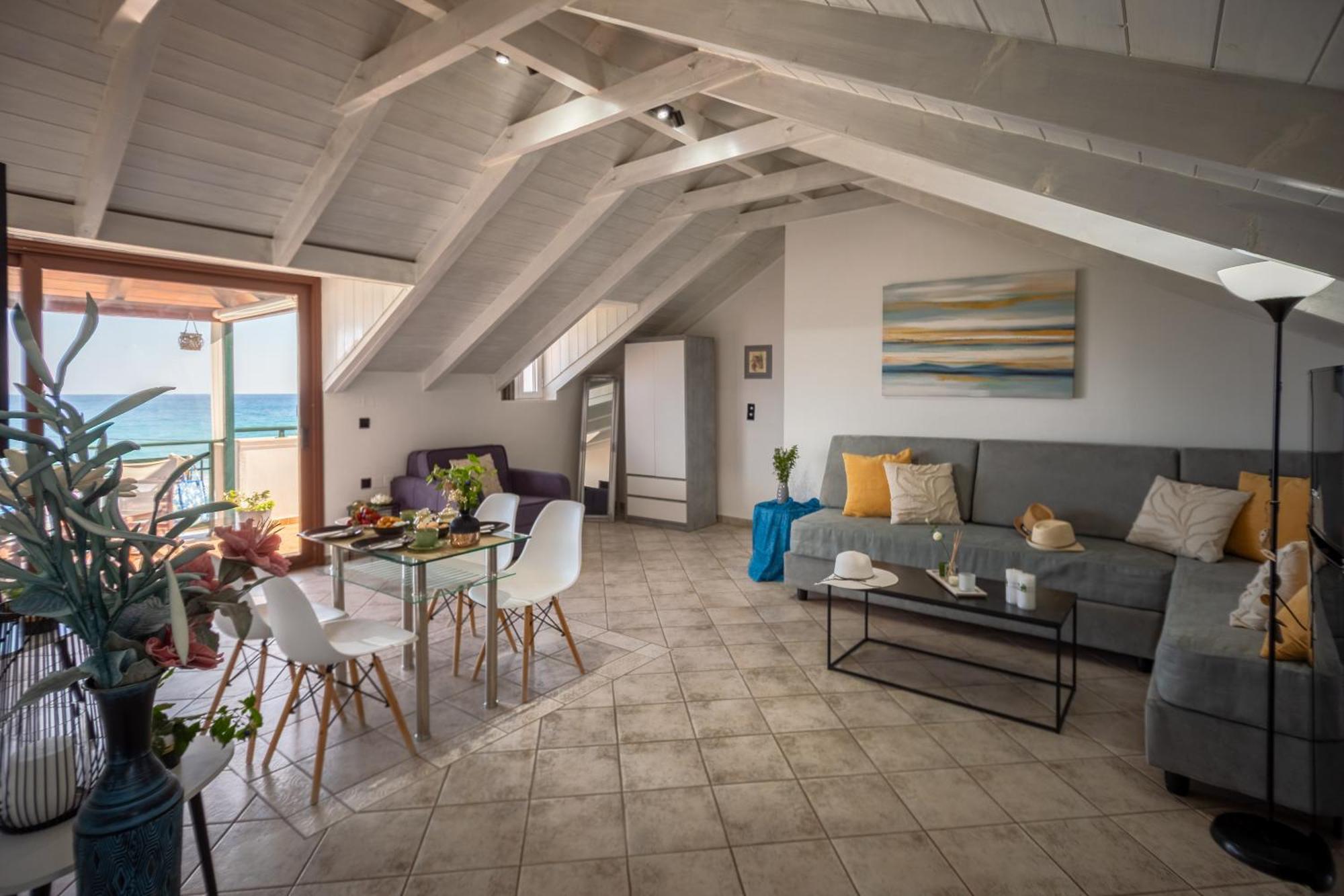 Tonias Houses - Thea House And Vrachos Attic Appartment Alykanas  Luaran gambar