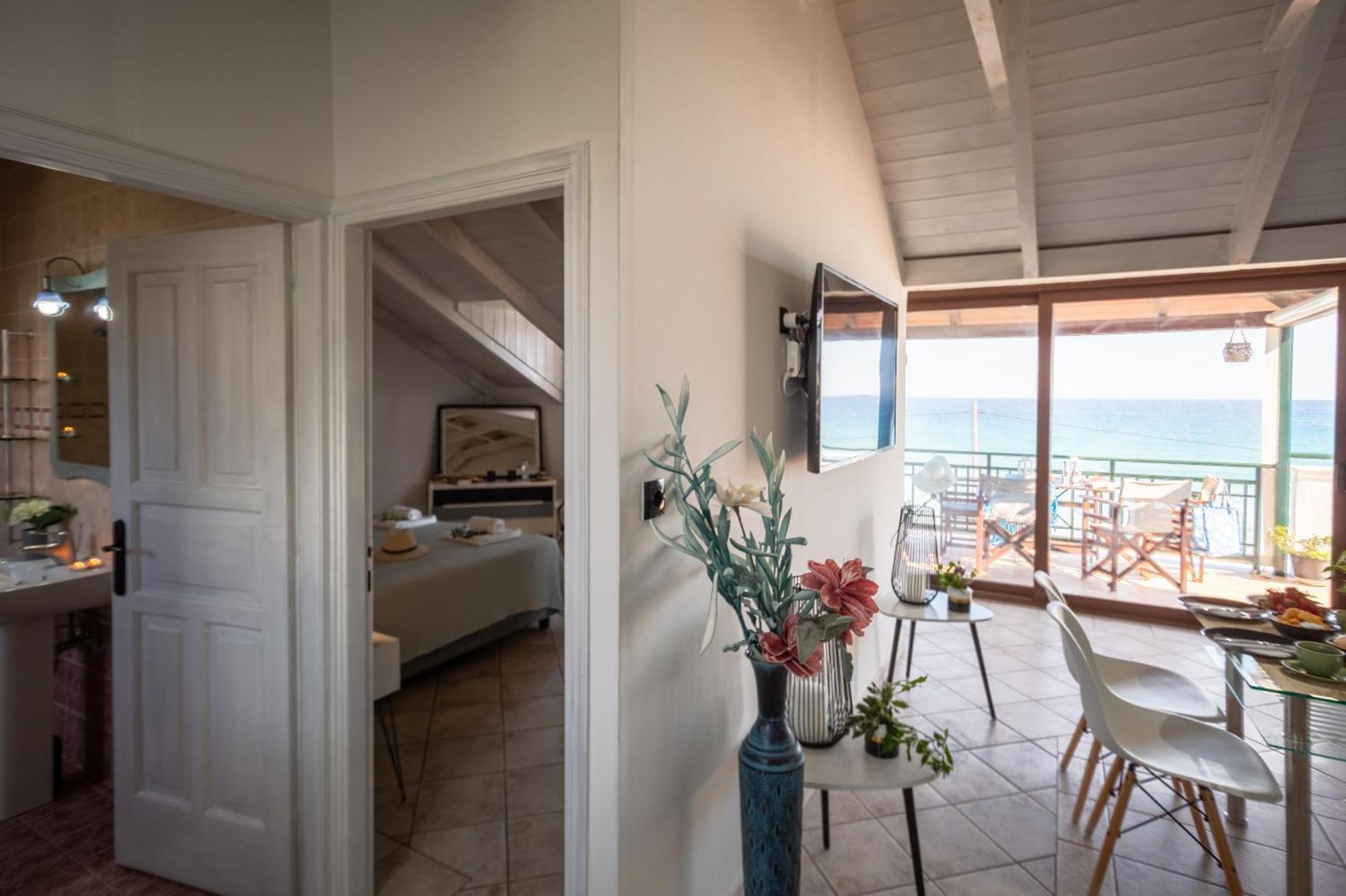 Tonias Houses - Thea House And Vrachos Attic Appartment Alykanas  Luaran gambar